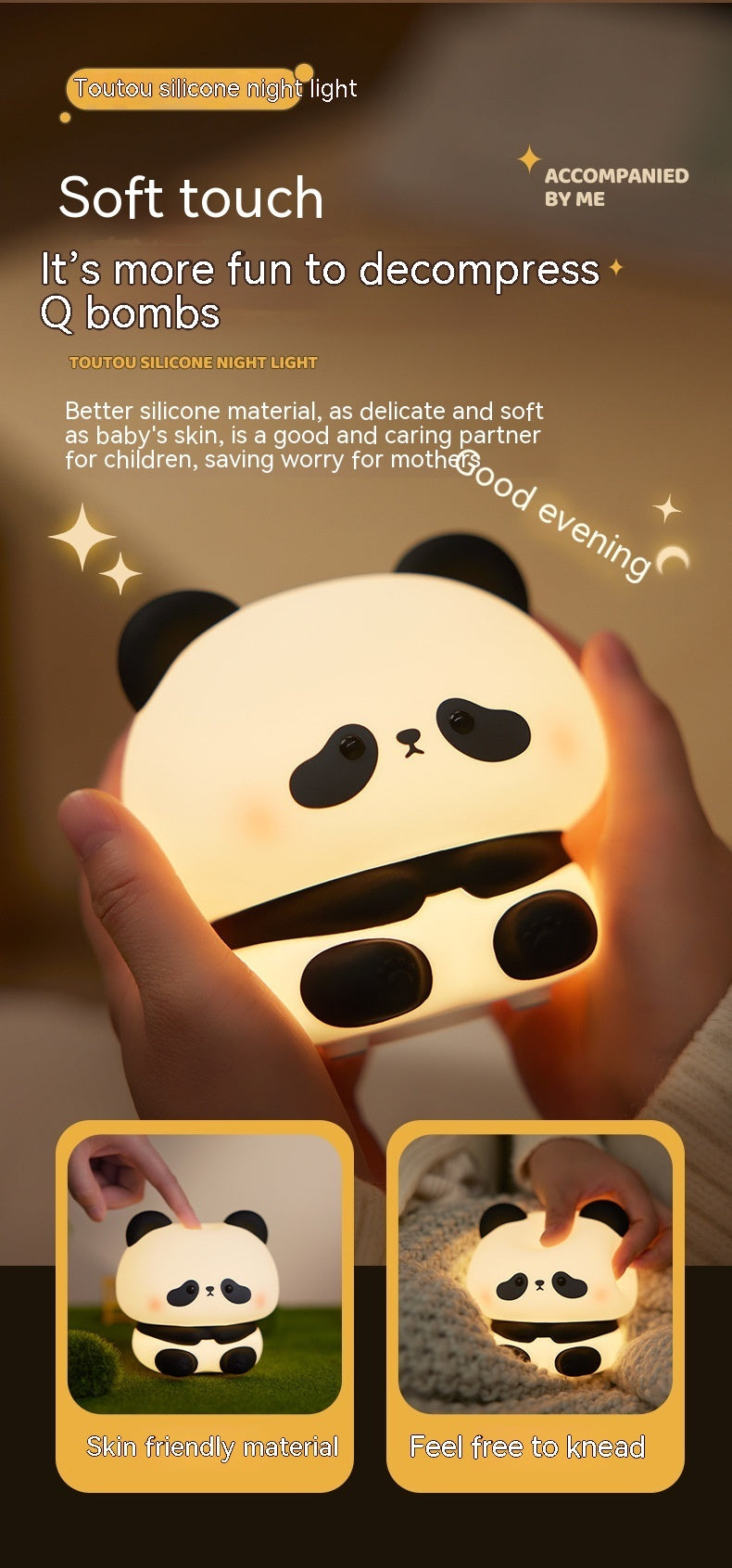 Panda Night Light