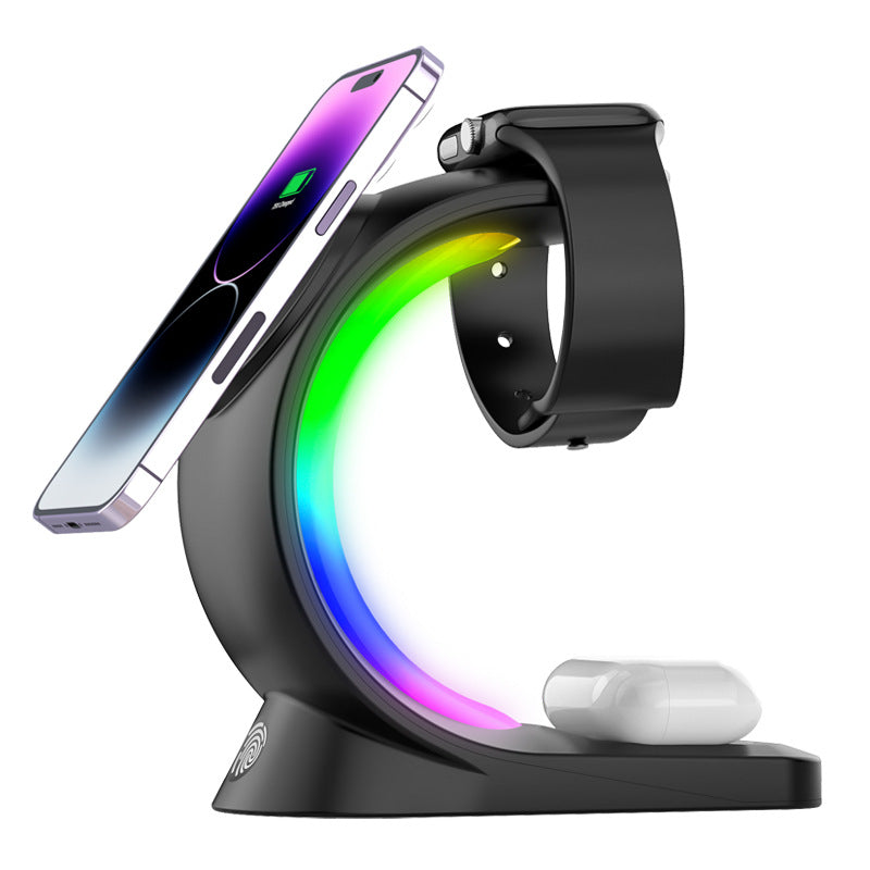 4 In 1 Fast Magnetic Wireless Charger