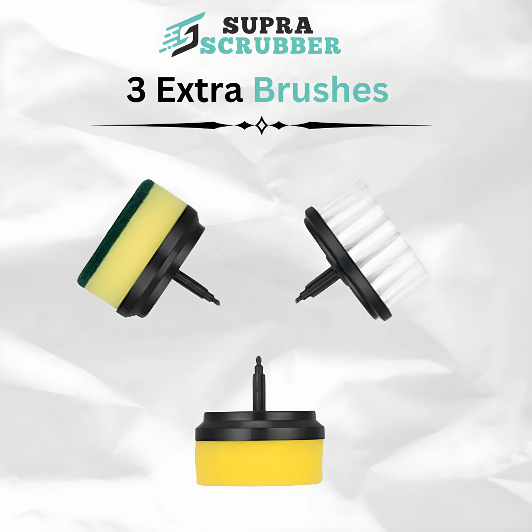 Extra Brush Heads - Supra Scrubber™