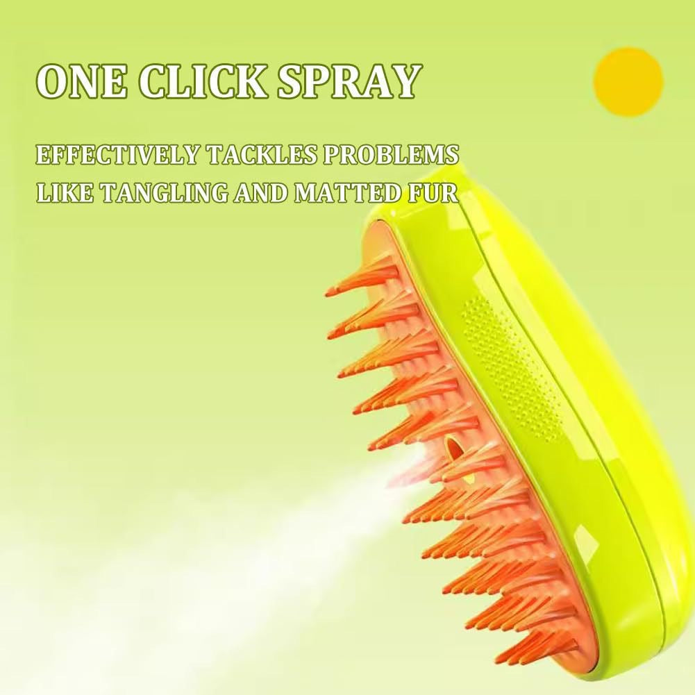 Pet Electric Steam Brush